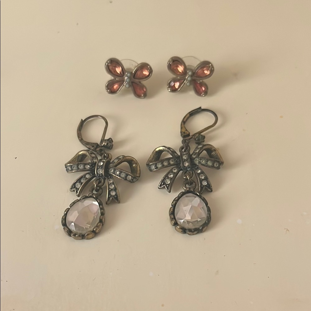 Betsey Johnson Earrings Set